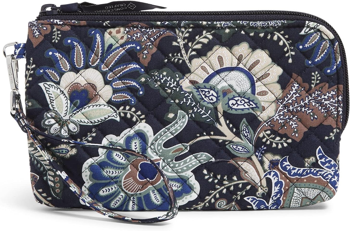 Vera BradleyWomen's Cotton Wristlet with RFID Protection