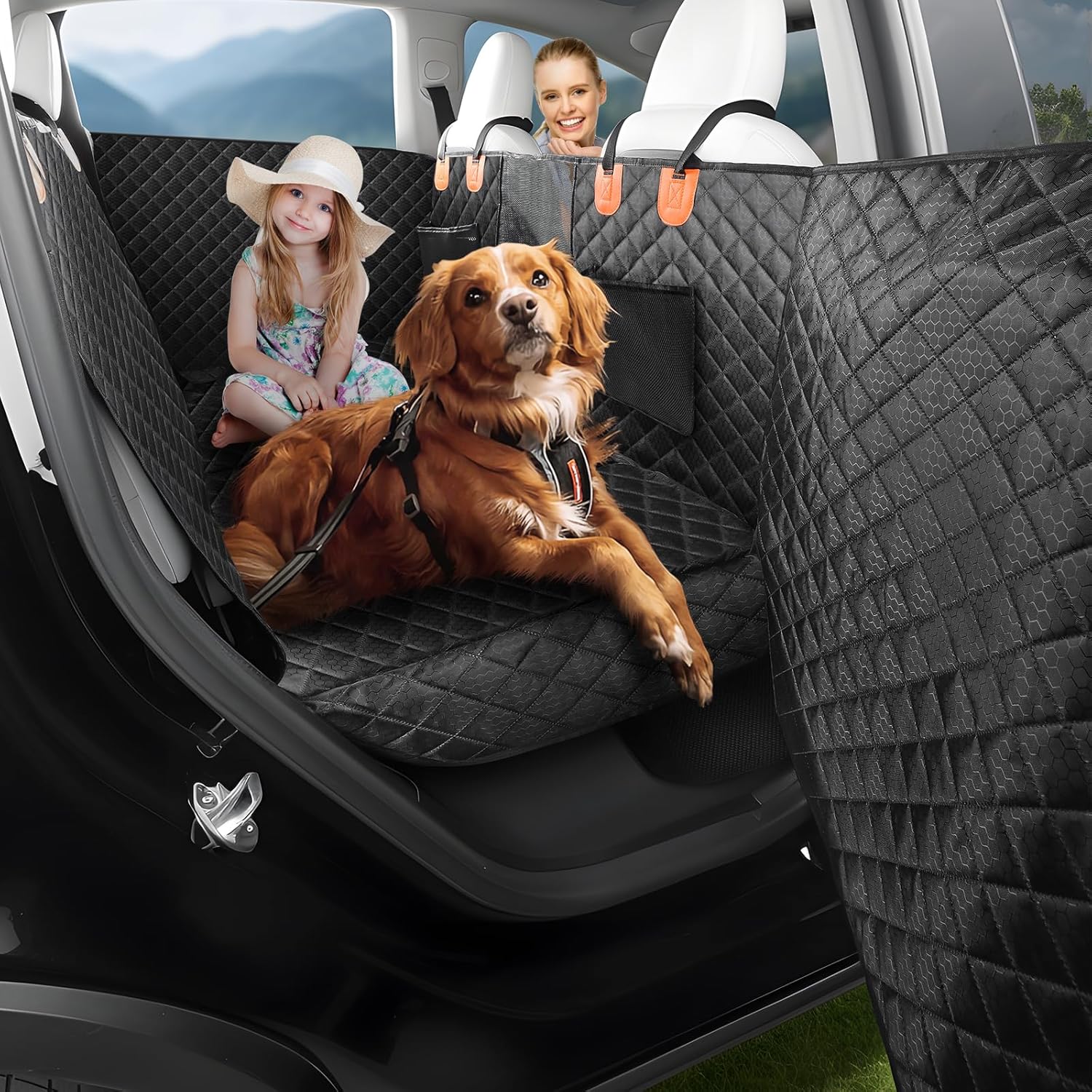 EVMODS for Tesla Car Dog Seat Cover,Car Back Seat... 10 EVMODS for Tesla Car Dog Seat Cover,Car Back Seat...