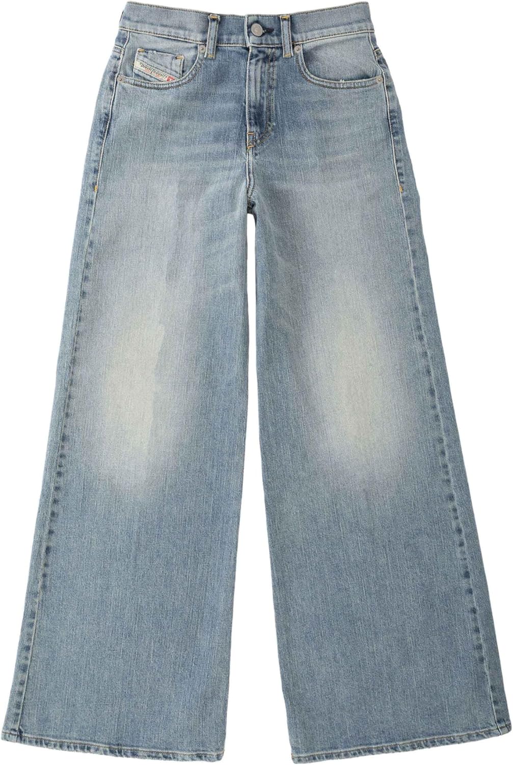 エックスガール] ジーンズ LOGO POCKET LOOSE DENIM PANTS レディース