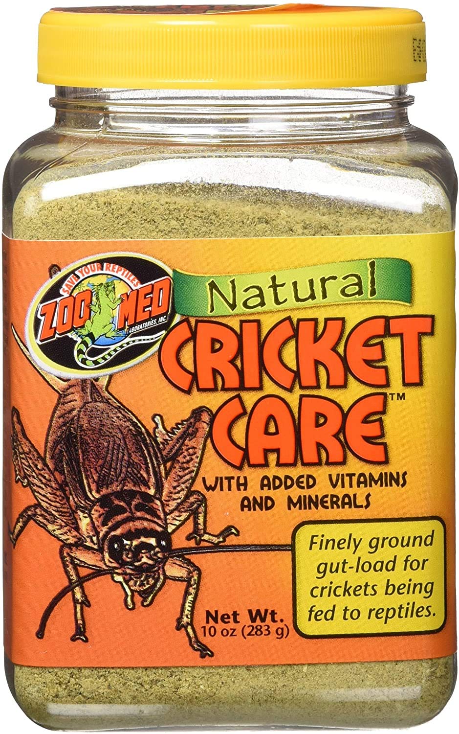 Zoo Med Natural Cricket Care For Crickets Being Fed To Reptiles 10-Oz. - 10 Pack