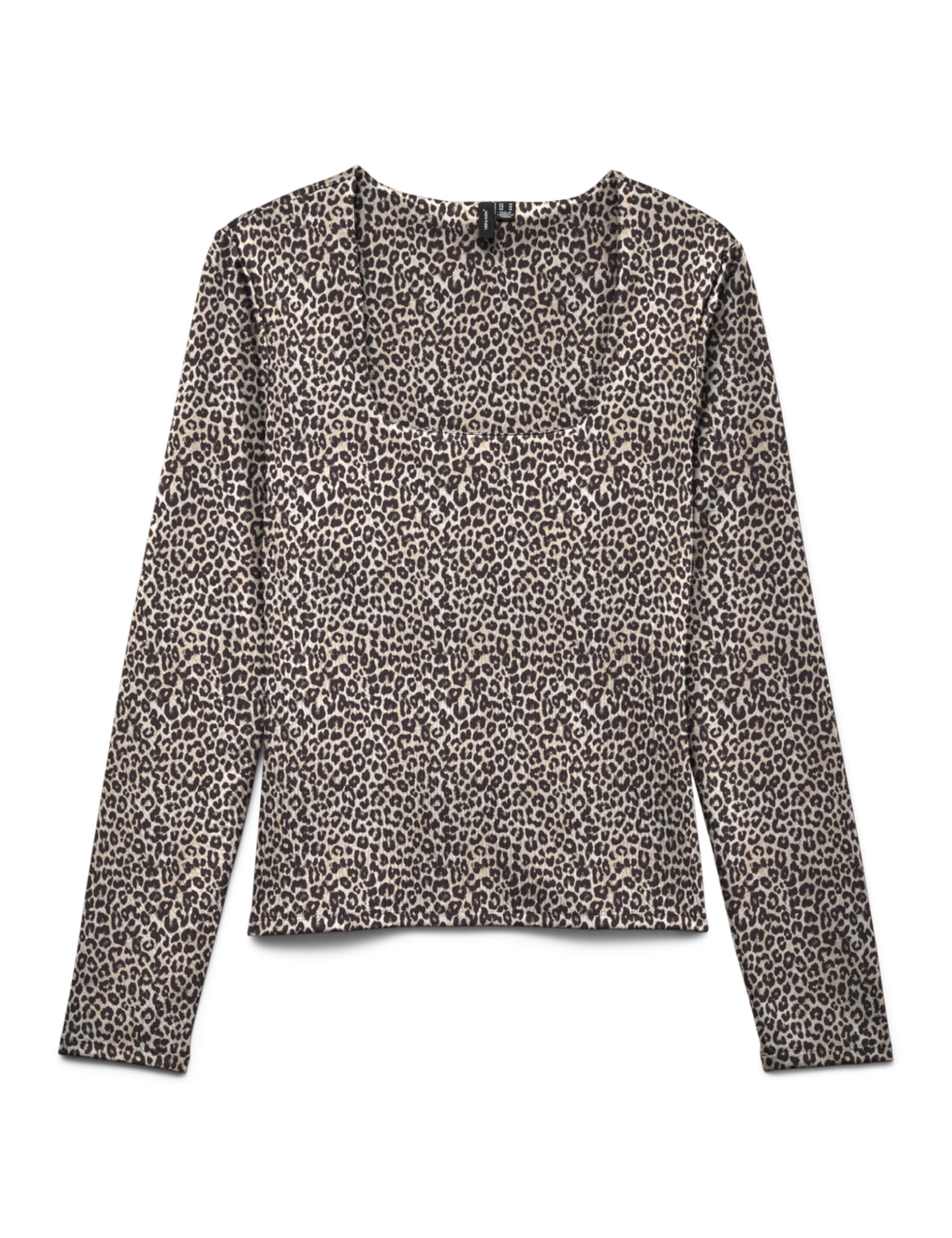 VERO MODA Vmmillion LS Square Neck Top JRS Noos, Birch, S