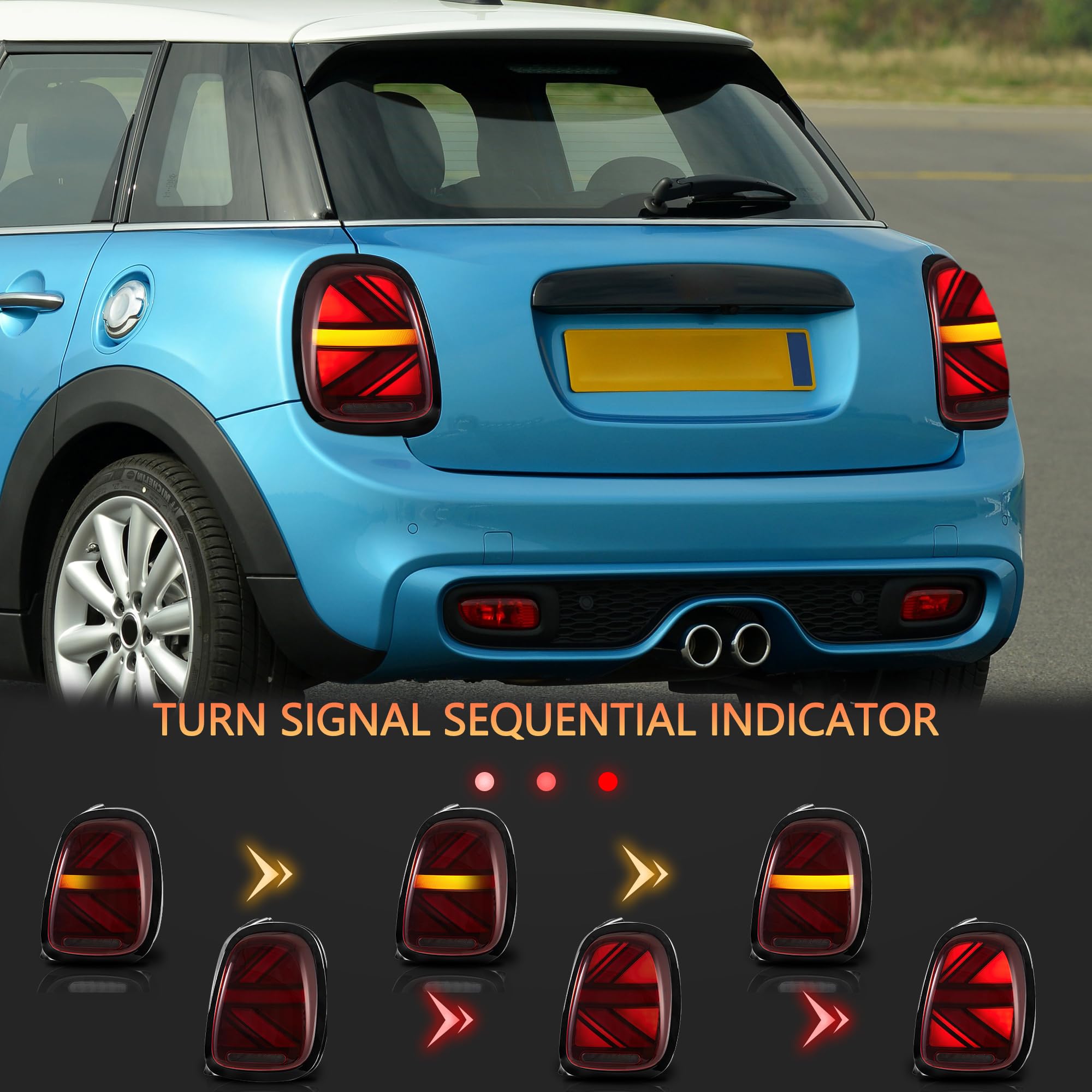 Para Set De Enchufes De Luces Traseras Para Cooper F55 F56 | Cuotas Sin