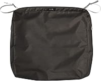 Vista 21 de Classic Accessories Ravenna - Funda de cojín resistente al agua para silla de patio, 18 x 18 x 2 pulgadas, color azul imperio, fundas de cojín