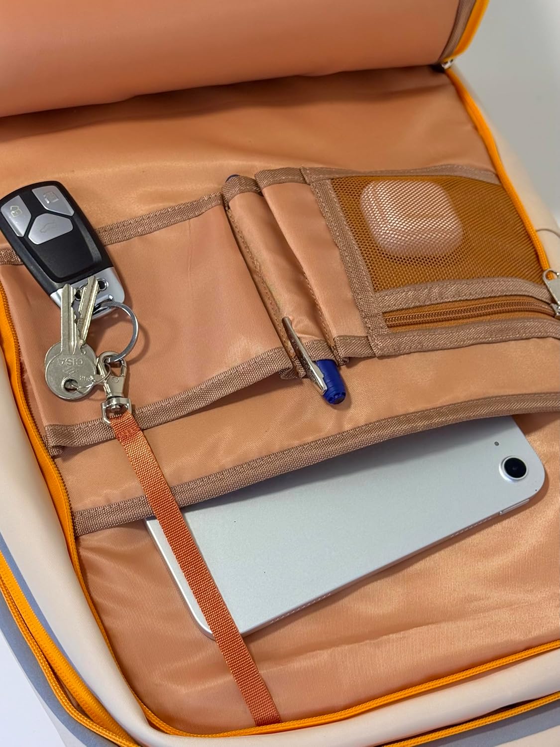 2026 Lumos Laptop Backpack – Luxury Stylish Slim 20L Backpack for Work, Business, Travel – Ergonomic Comfort, Anti-Theft, Water Resistant, Reflective, Fits 16" Laptop, Gift for Men & Women