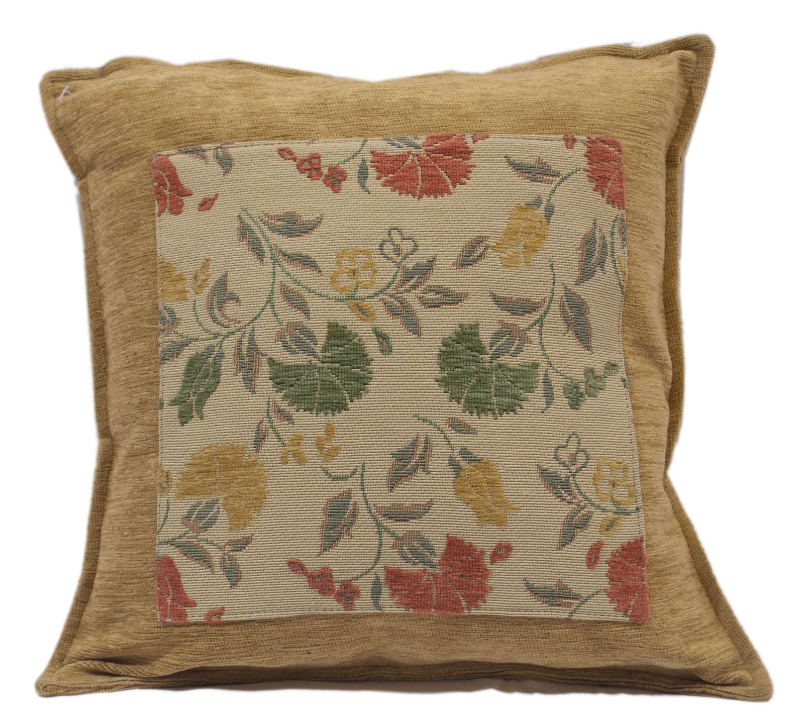 Galleriafarah1970 Teppich Kissen Beige Quadratisches Peking China 40x40 cm