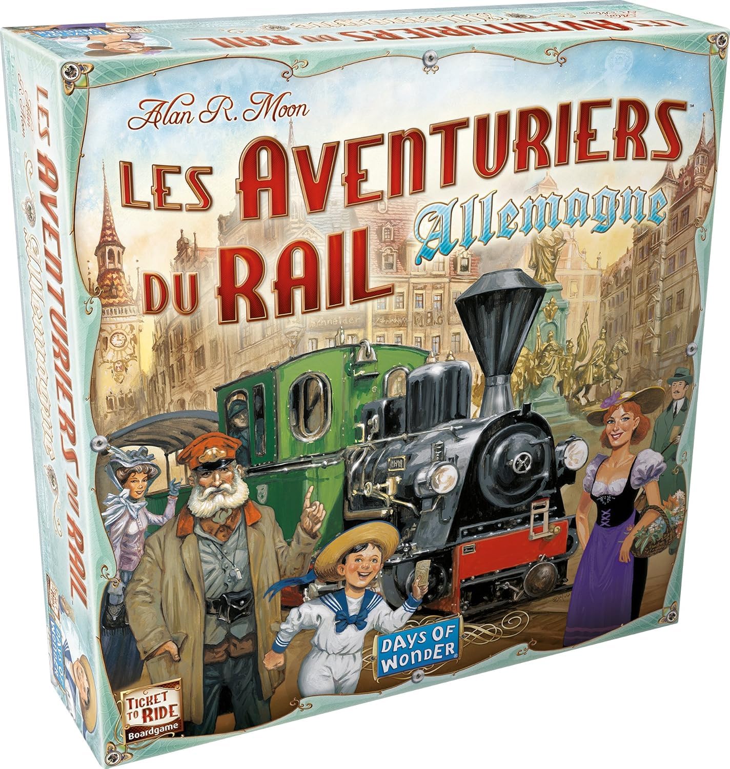 Los aventureros del riel: Alemania – Asmodee – Juego de Mesa – Juego de Estrategia