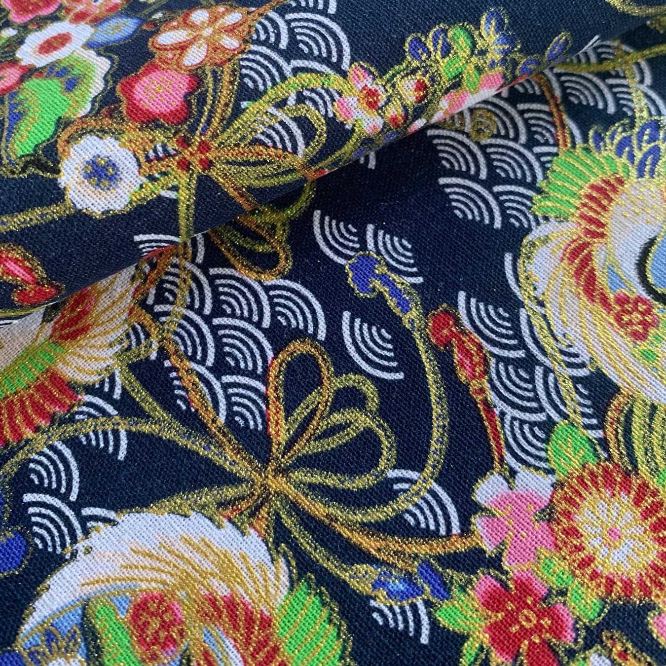aufodara Cotton Fabric, Sold by the Metre, Printed Pattern, Bronzing Fabrics for Sewing Crafts, Sewing Fabric - Image 2