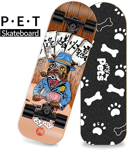 Miniatura 8 de Patineta completa para mascotas diseñada para perros y mascotas