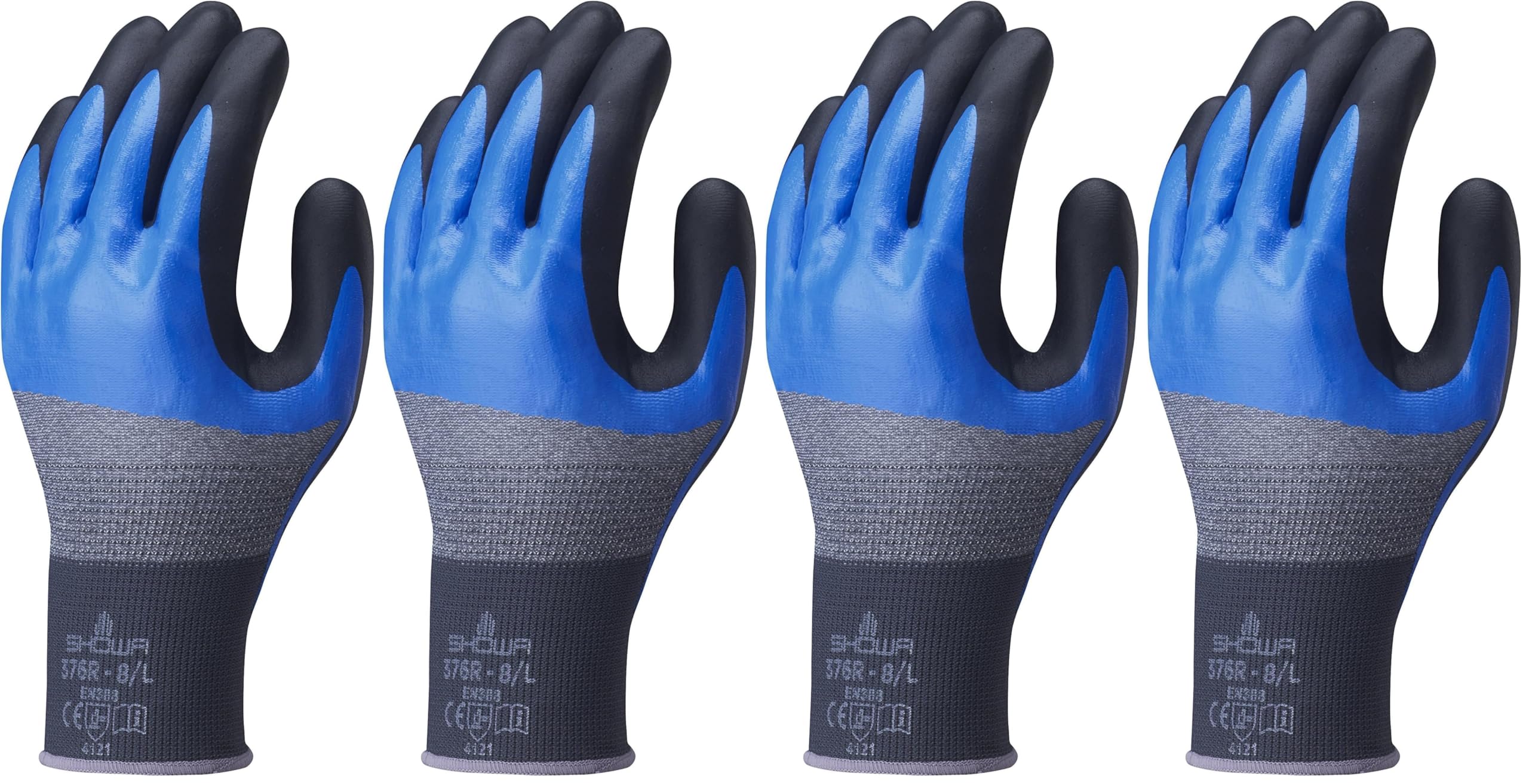Amazon.co.jp: Showa Glove No.376 HOLD Oil & Knuckle M Size 1 Pair