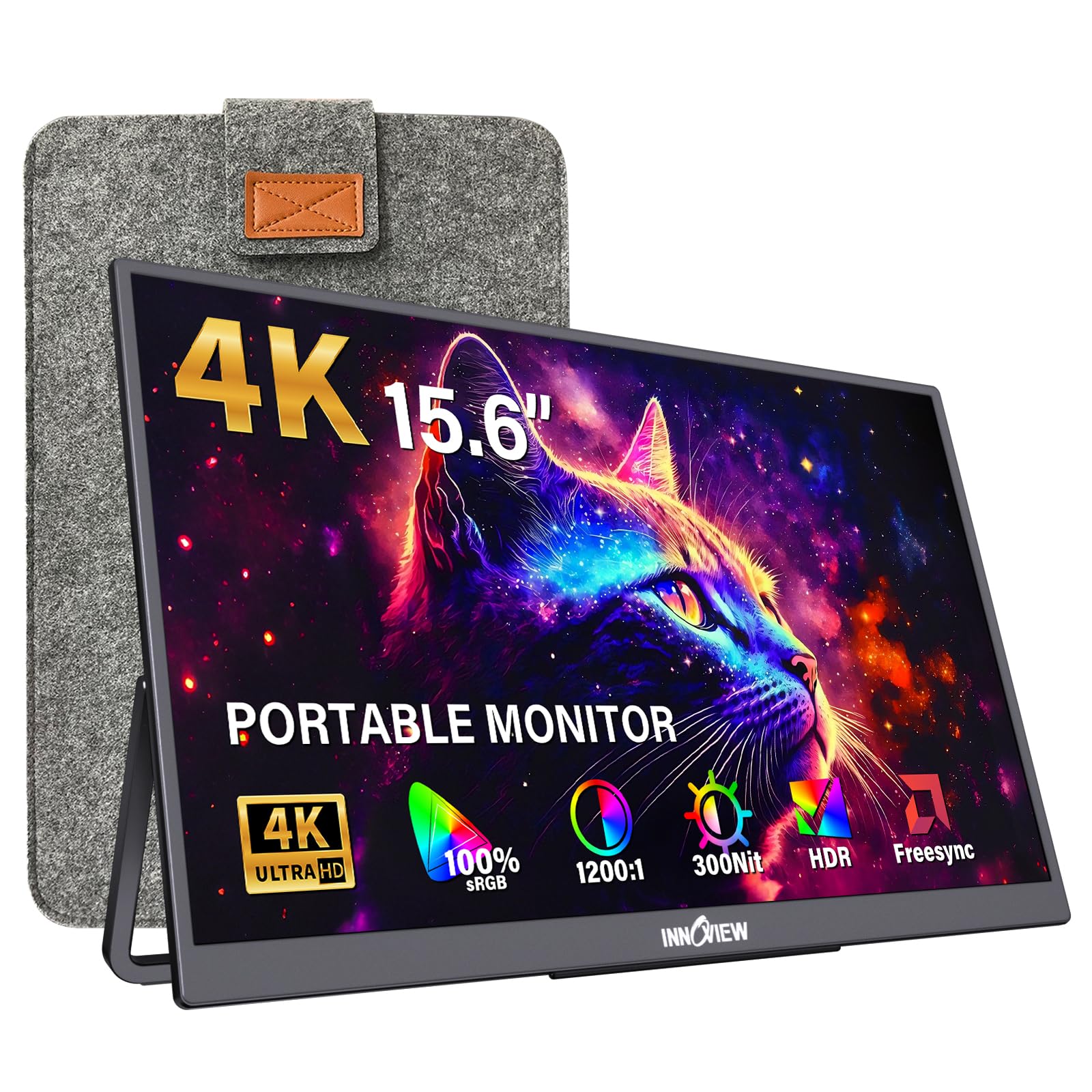 INNOVIEW Portable Monitor 本体 Amazon.com: InnoView 15.6