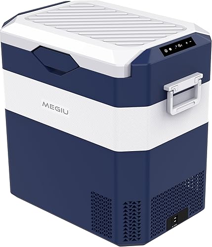 Miniatura 16 de Refrigerador de 12 voltios para auto, refrigerador portátil de 12 V, congelador compresor de 40 cuartos de galón, enfriador de 12V/24V CC 110～240 V