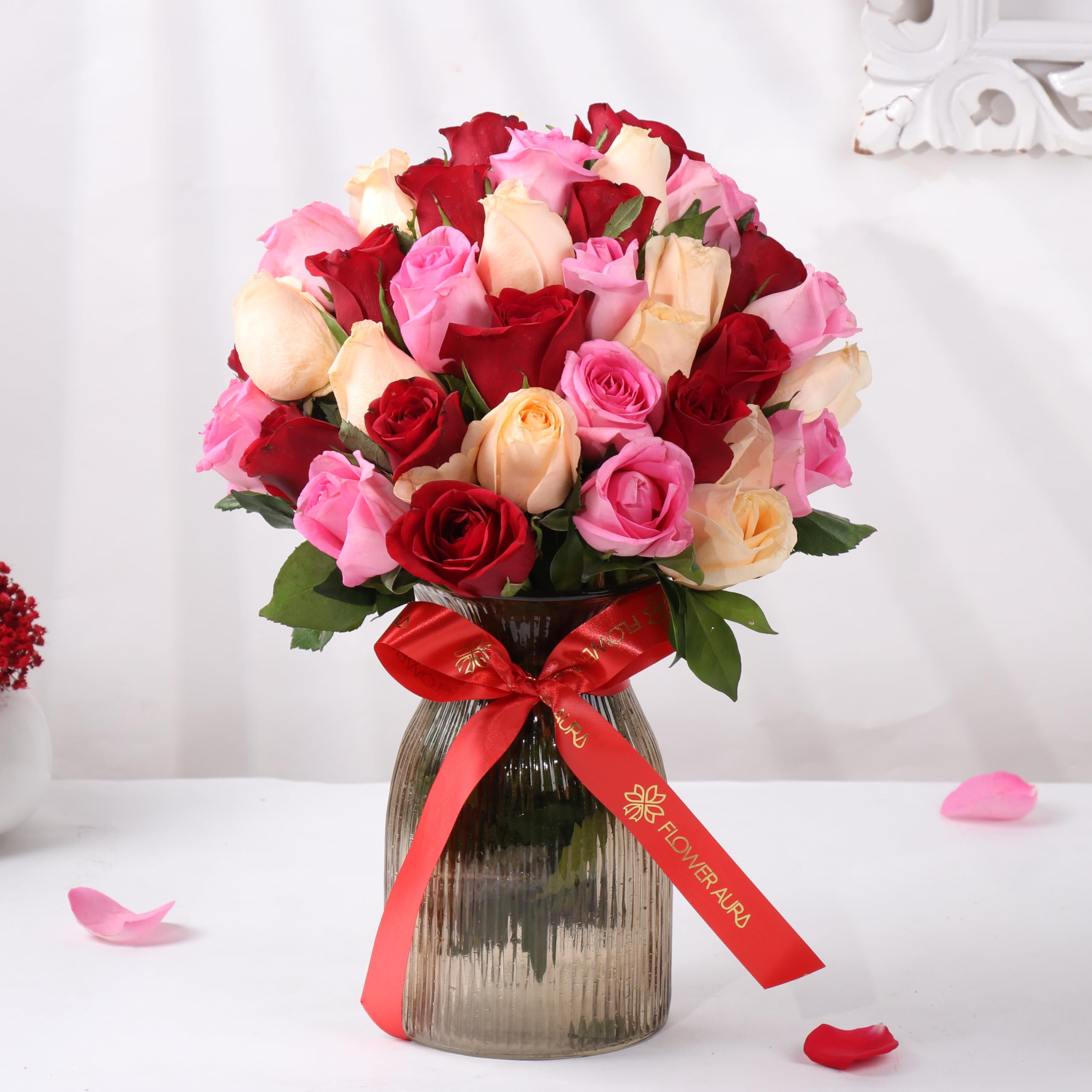 Pink Rose Bouquet - Romantic Gift Delivery -7