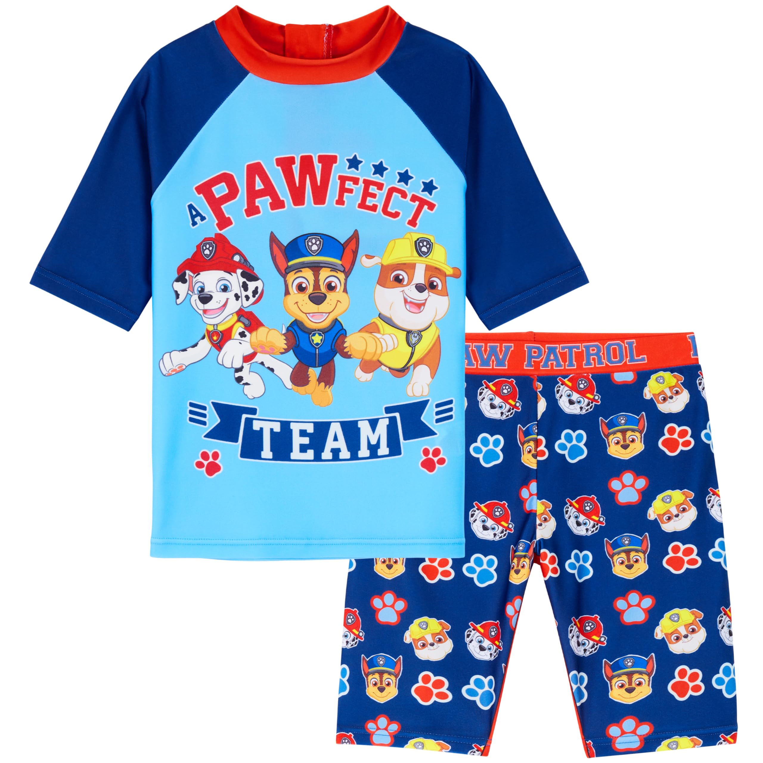 Paw Patrol Boys 2 Piece Swimwear Set for Kids - Beach, Pool, Holiday EssentialsOEKO-TEX STANDARD 100
