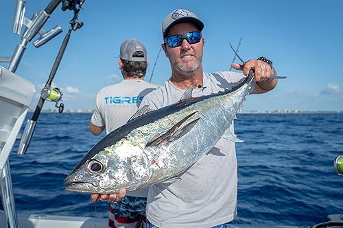 Miniatura 6 de Tigress Marcadores de línea de pesca de cometa mediana ponderados