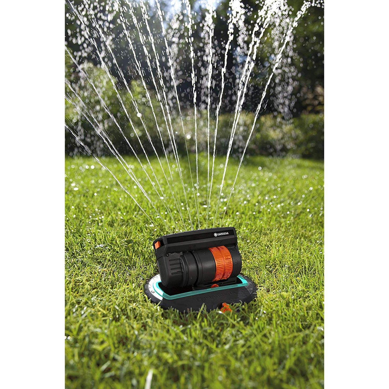 Gardena G8213-29 Turbo-aspersor T 380 Comfort Para regar Grandes áreas de césped, Estándar