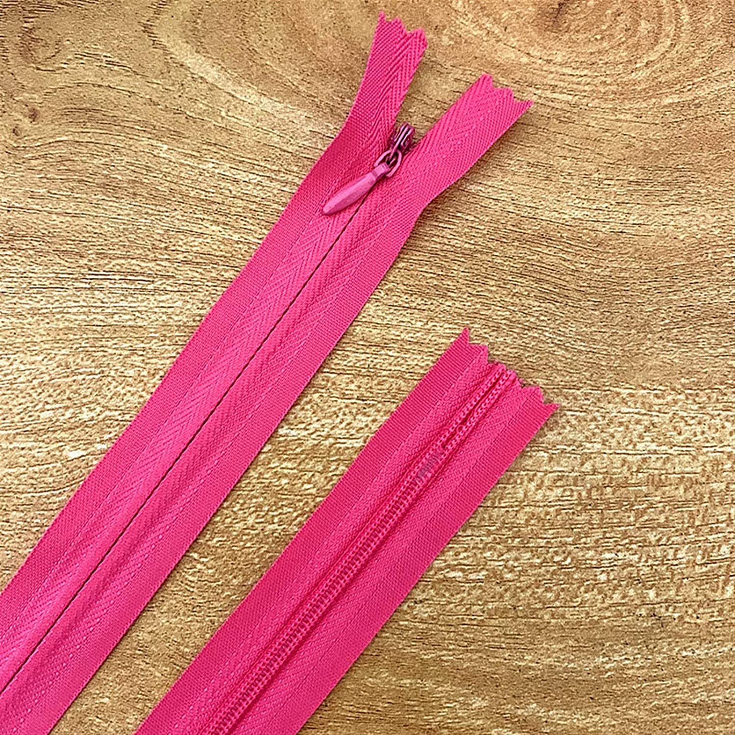 Cremallera, Cremalleras 10 Piezas, 50 Cm De Longitud, Bucle De Cremallera De Nylon for Coser, Cremallera Invisible, Bricolaje, Accesorios De Vestir, 20 Colores, Accesorios Artesanales