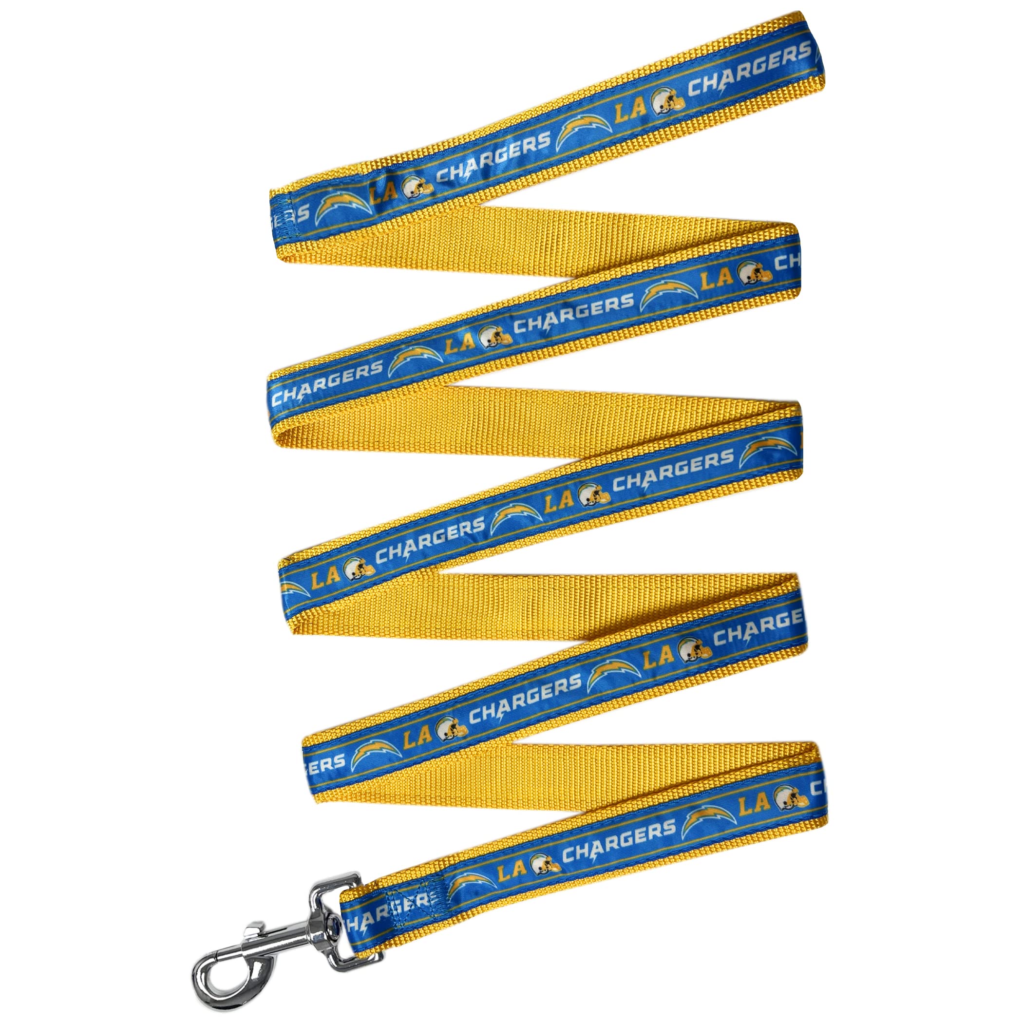 NFL PET Leash Los Angeles Chargers Dog Leash, Medium Football Team Leash for Dogs & Cats. A Shiny & Colorful Cat Leash & Dog Leash Licensed by The NFL