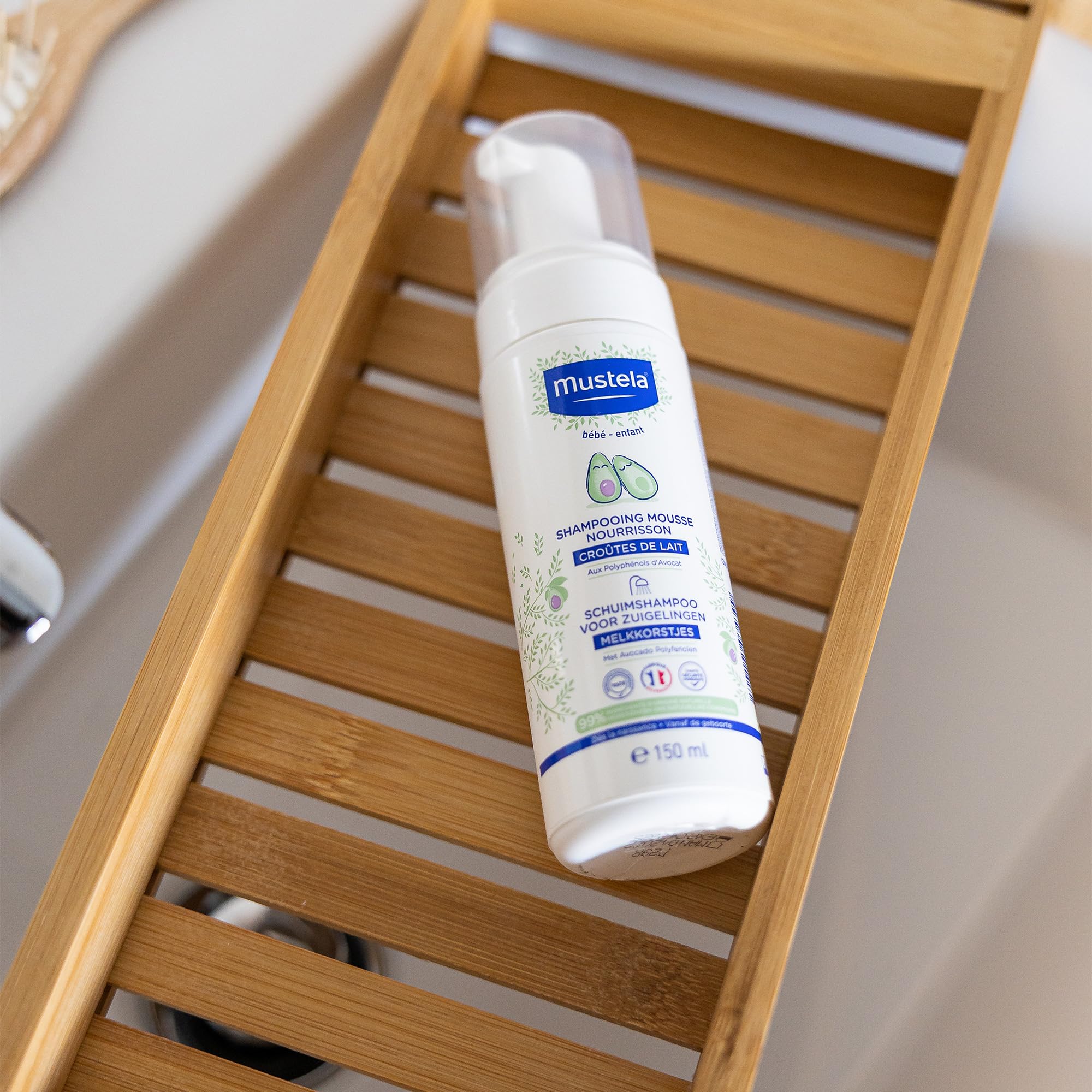 Mustela - Mustela Shampoo Mousse per Pelle Normale dei Bambini 150ml - 978545349