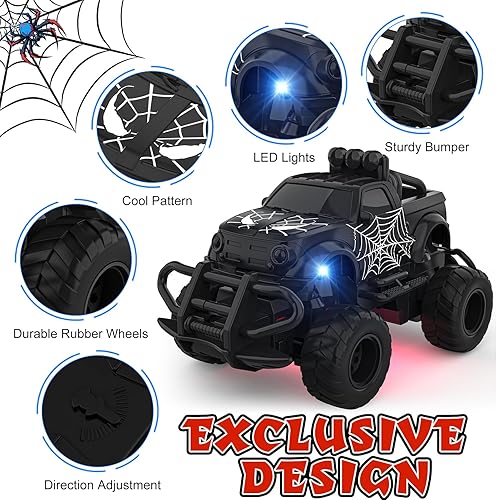 Miniatura 3 de Auto a control remoto para niños 4-7, escala 143, mini autos RC para niños de 3 a 5, camión a control remoto, regalo de cumpleaños para niños