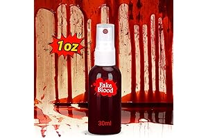 Paraben-Free, Vegan Fake Blood Spray for Spine-Tingling Halloween Makeup