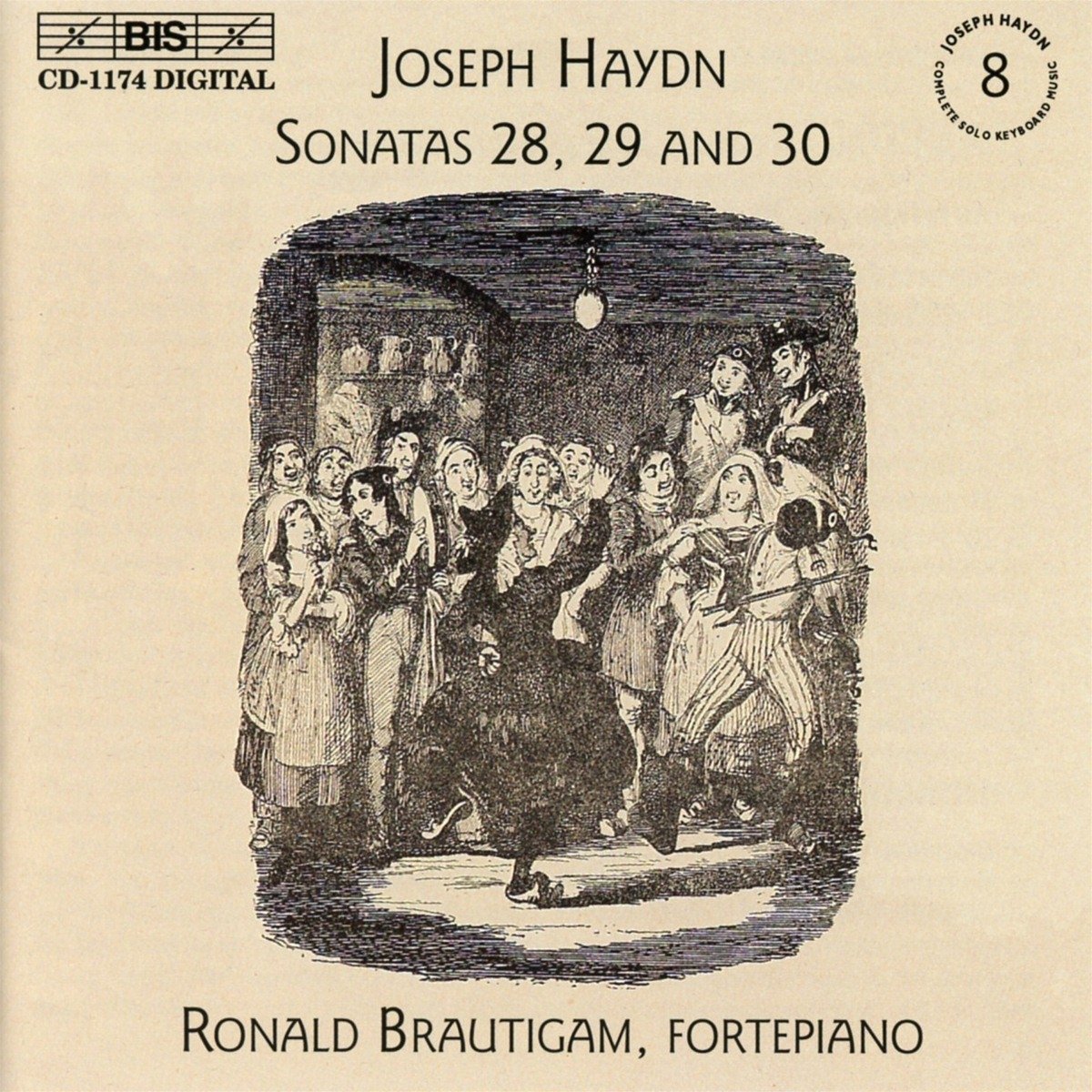 Haydn: Complete Solo Keyboard Music, Vol 8 - Sonatas 28, 29 and 30 /Brautigam