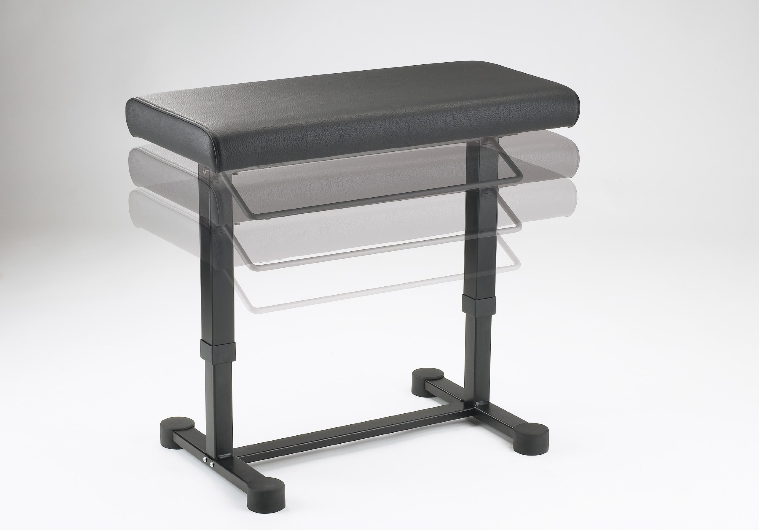 K&M Rick Keyboard X-Stand - Adjustable Height, Double Cross Brace, German Made, Holds 110 Lbs