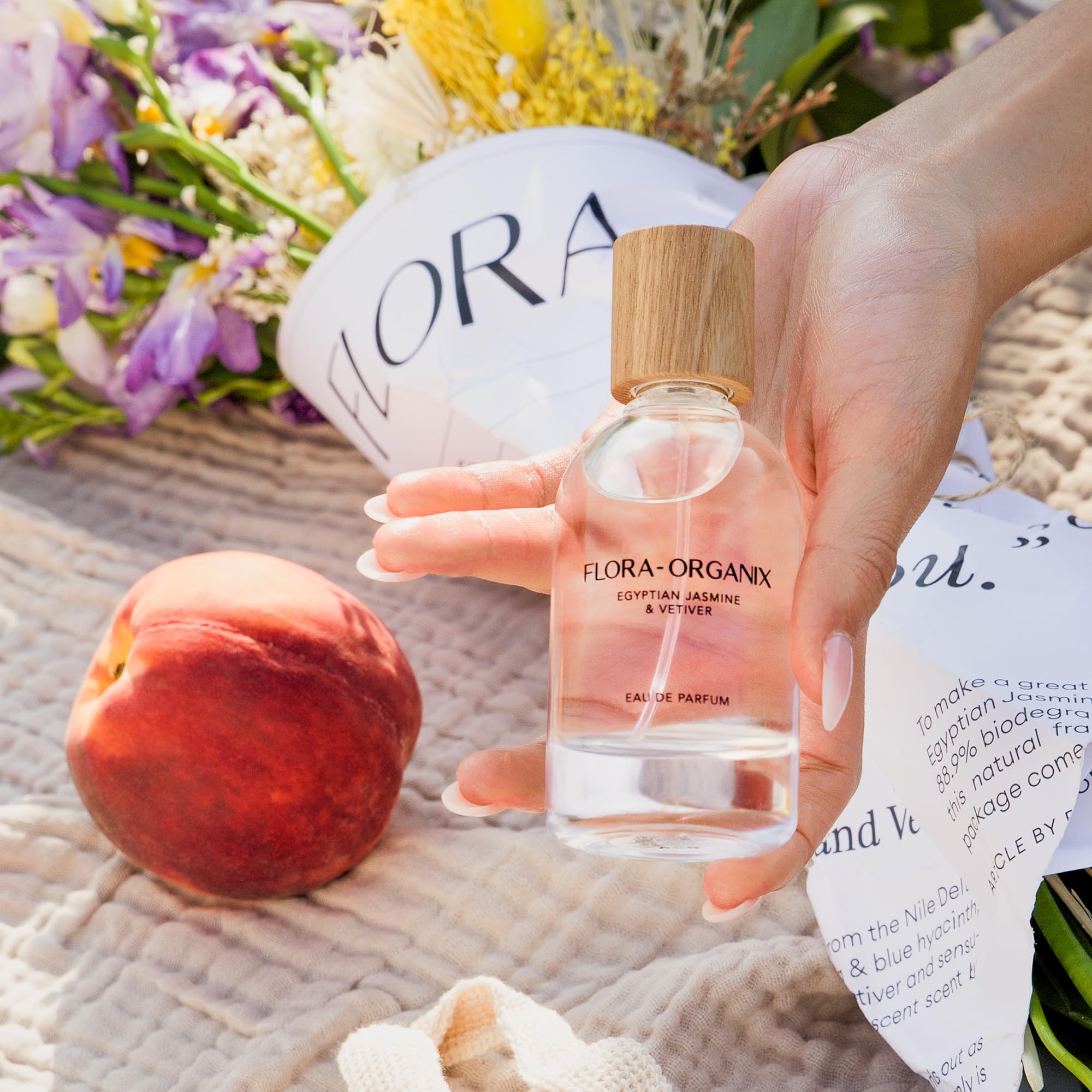 Amazon.com : Flora-Organix Egyptian Jasmine & Vetiver Eau de