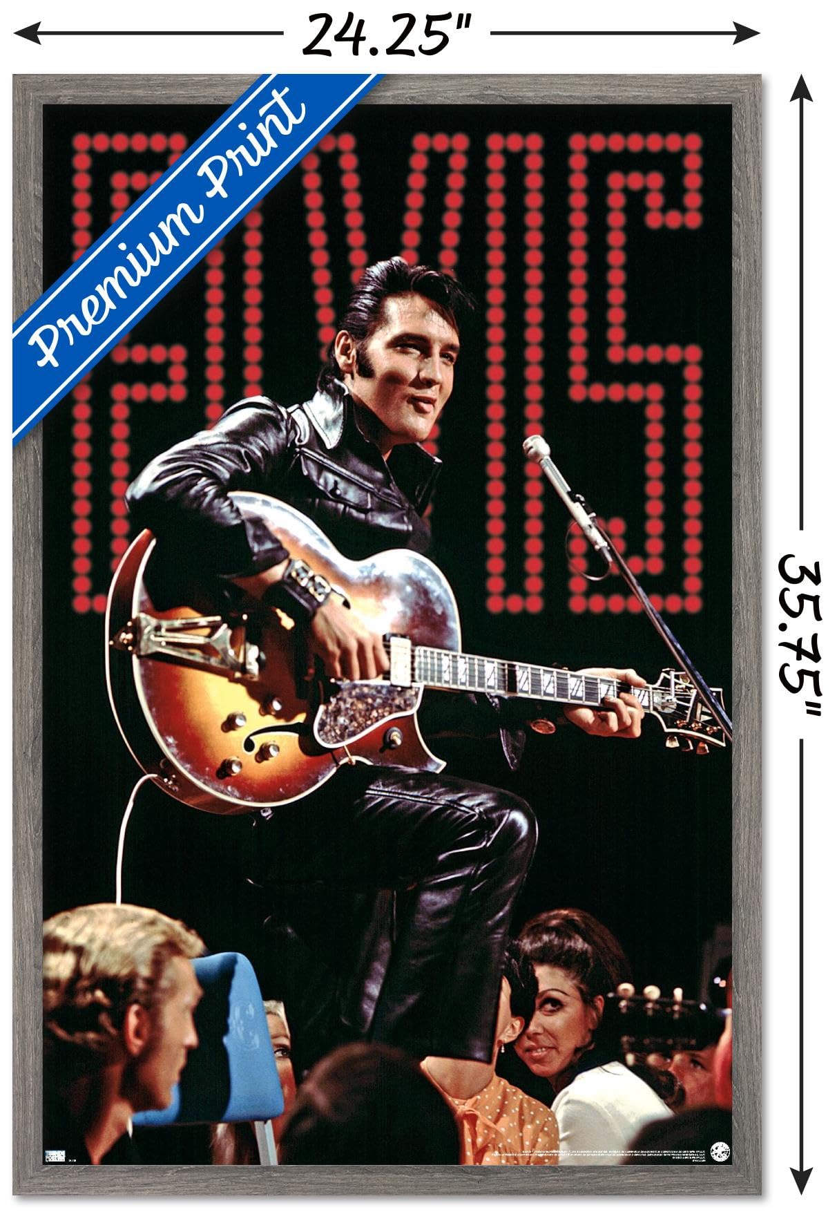 Amazon.com: Trends International Elvis Presley - 68 Concert