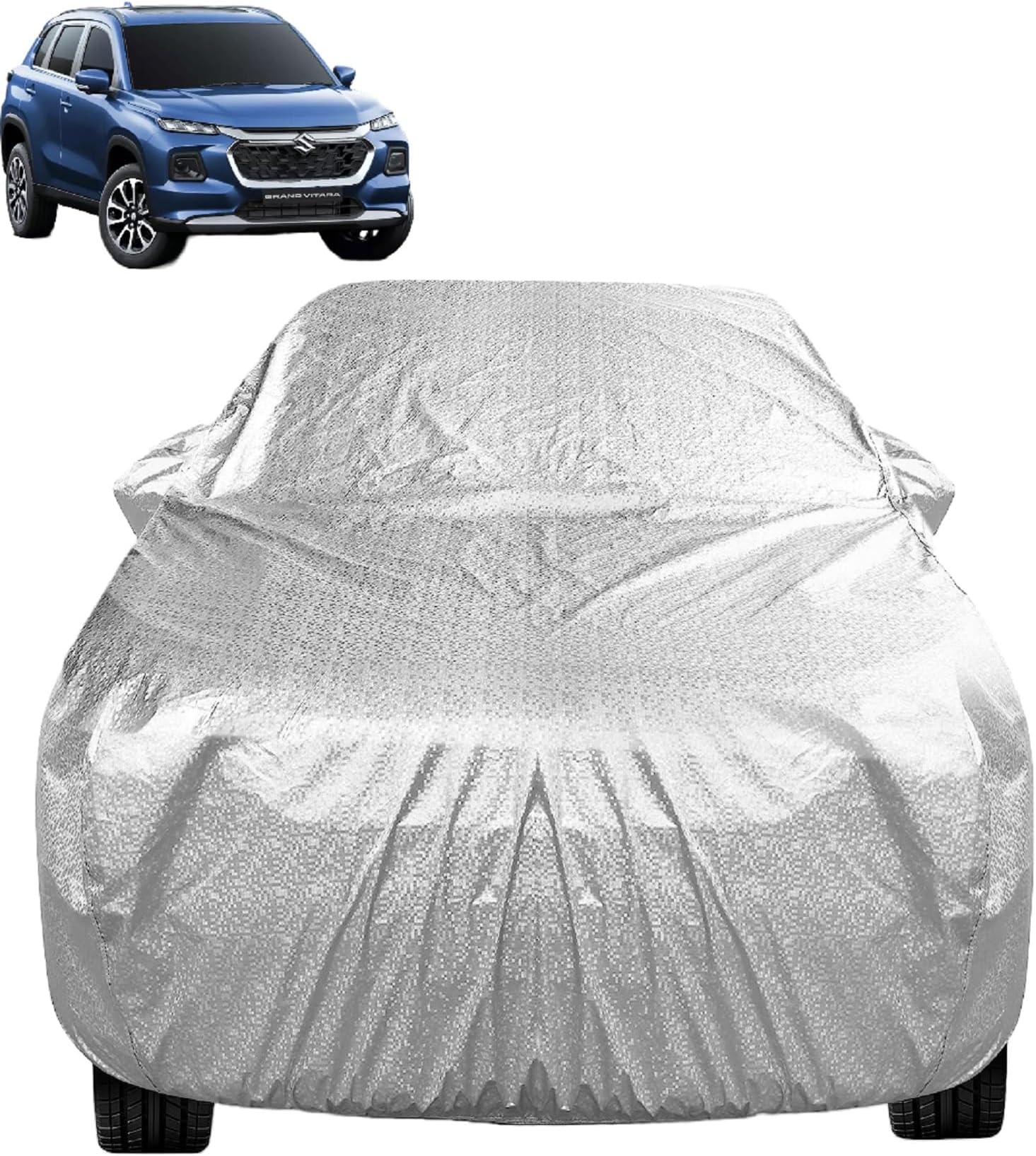 GARREGE Maruti Grand Vitara Car Cover Waterproof All Weather, Outdoor ...