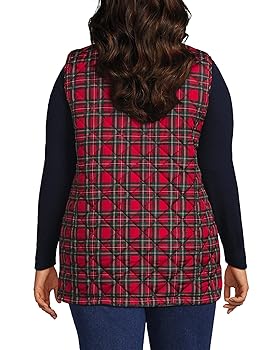 トップス 21AW snow peak QUILTED FLANNEL VEST Mina Self Fall Flannel Vest Jackets For Women 2025 Plaid