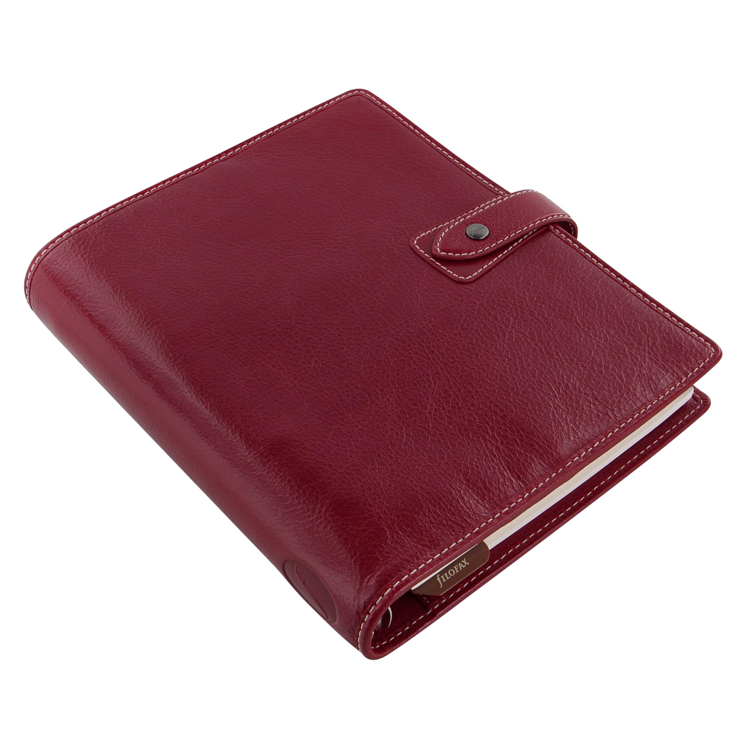 Filofax Malden A5 Leather Organiser - Burgundy - Image 2