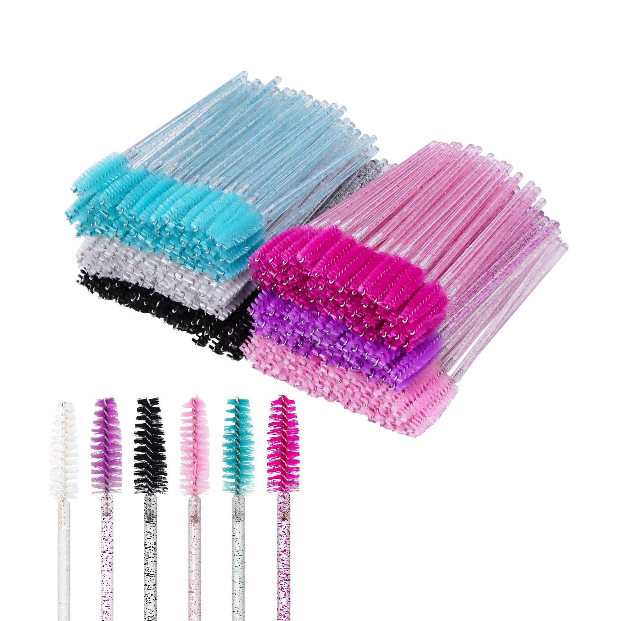 Cepillos de Pestañas 300pcs Brocha de Pestañas LashBrush-B Crystal