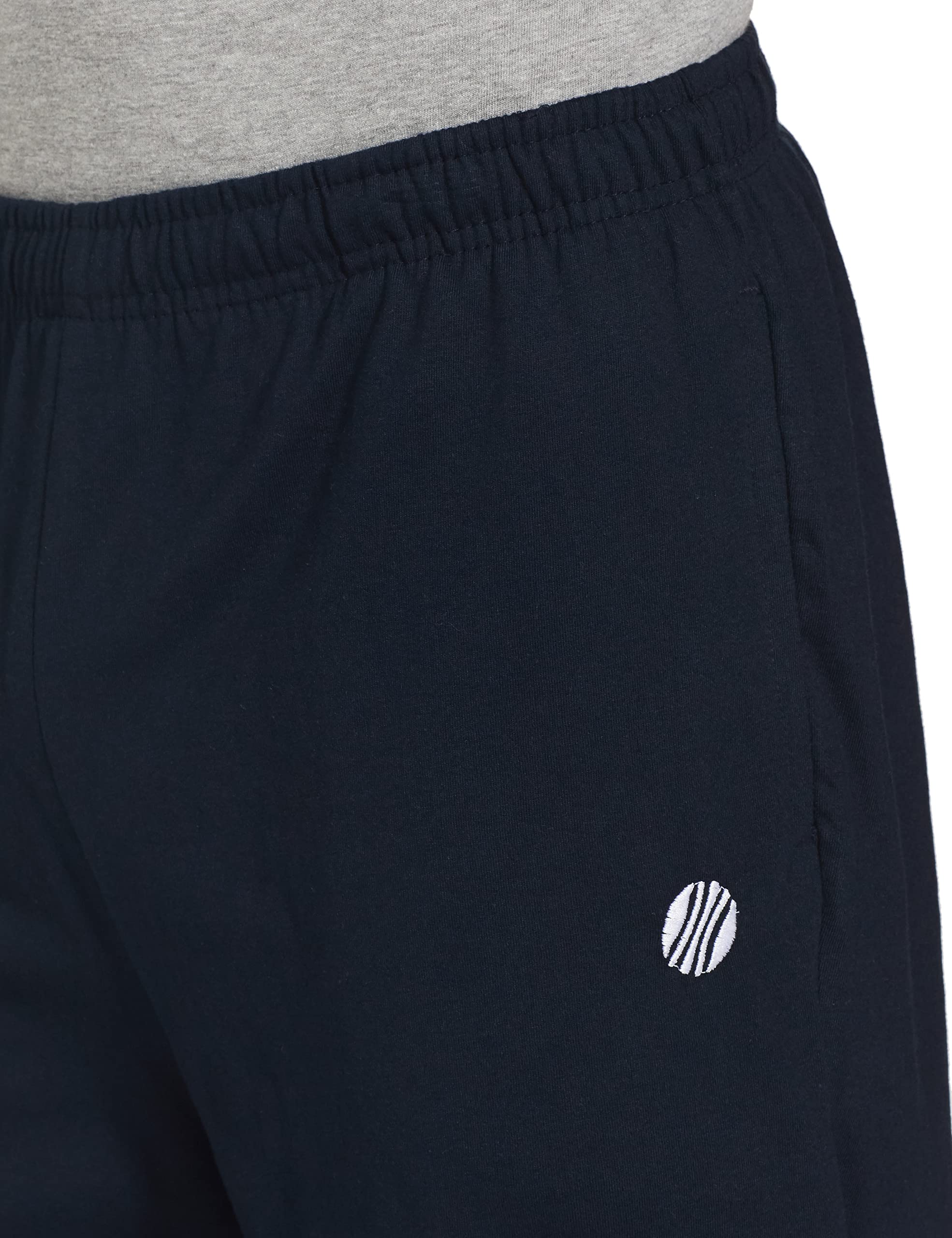 Max Men's Regular Fit Solid Lounge Shorts (Navy_XL) - Image 4 thumbnail