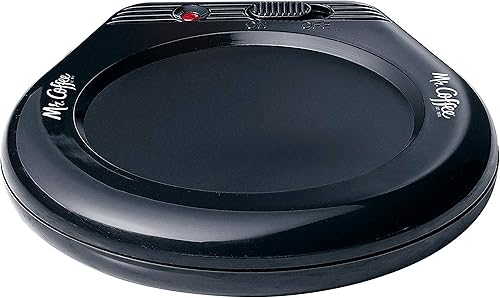Mr. Coffee Calentador de tazas para café y té, calentador de tazas portátil para escritorios de oficina de viaje y hogar, negro Regalos para