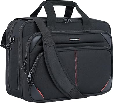 KROSER 17.3 Inch Laptop Briefcase, Computer Bag,Messenger Shoulder Bag