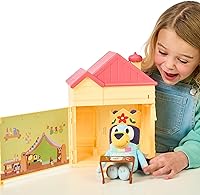 Vista 10 de Bluey 's Play Date Plush Surprise - Juego de casa para niños pequeños, casa de juguetes duradera con exclusivo juguete de peluche, juguetes