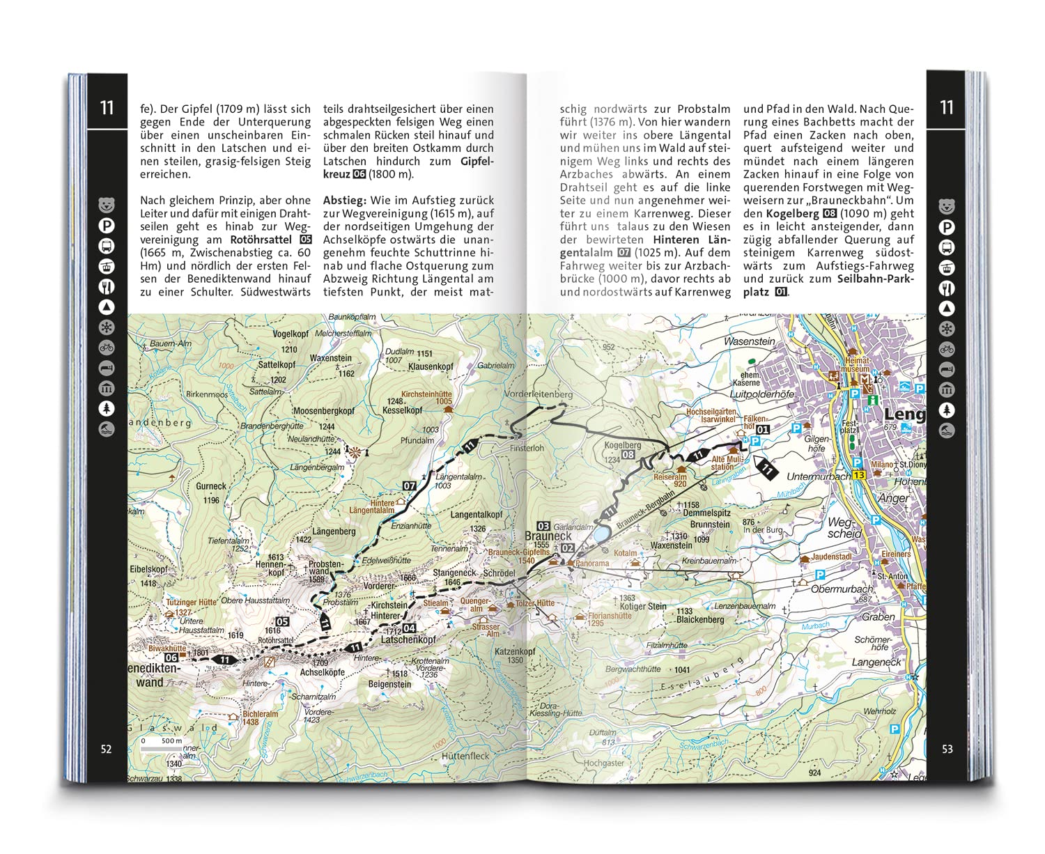 KOMPASS Wanderführer Isarwinkel, Bad Tölz, Lenggries, Walchensee, 60 Touren mit Extra-Tourenkarte: GPS-Daten zum Download