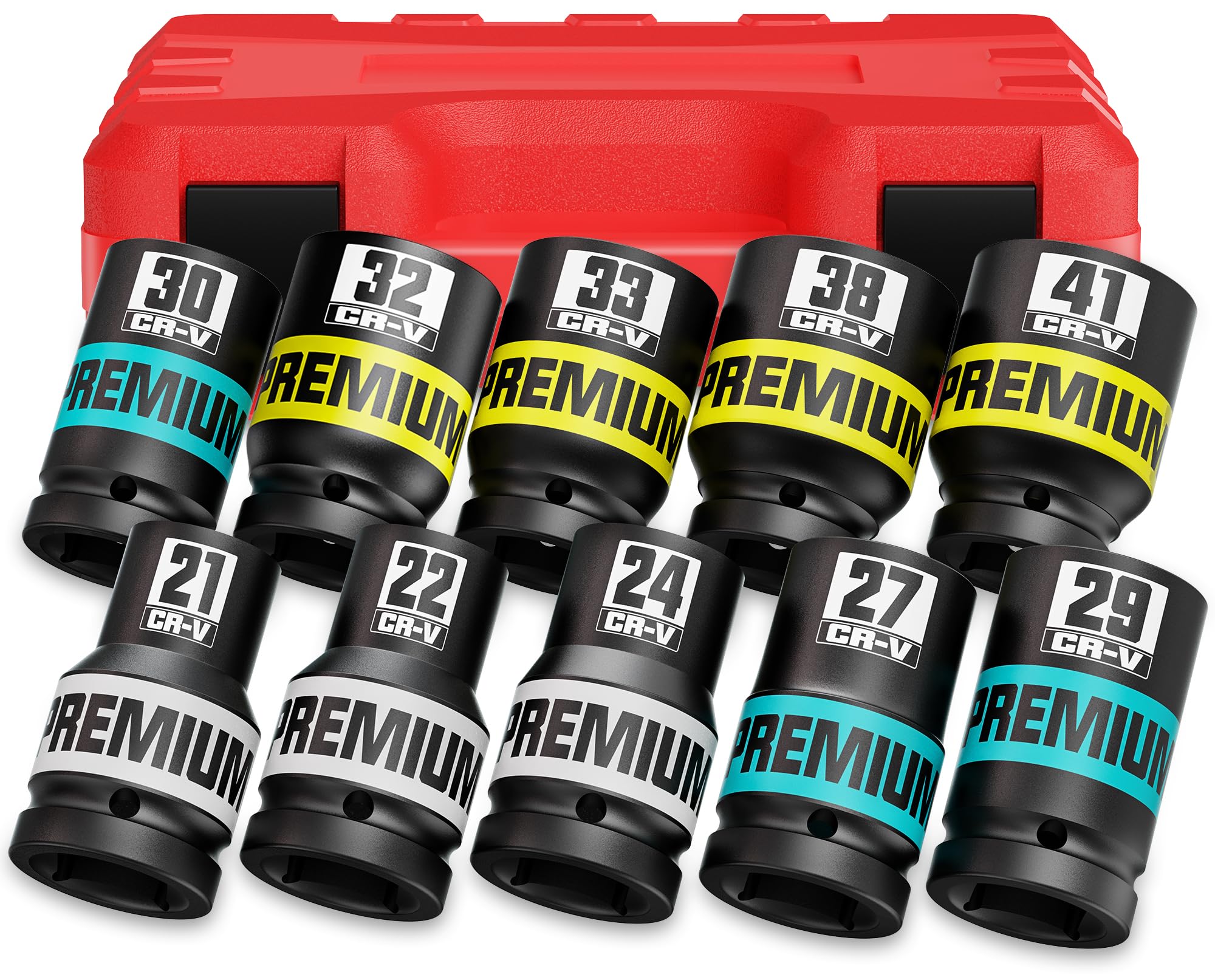 Impact Socket Set (3/4" SAE 8pcs)