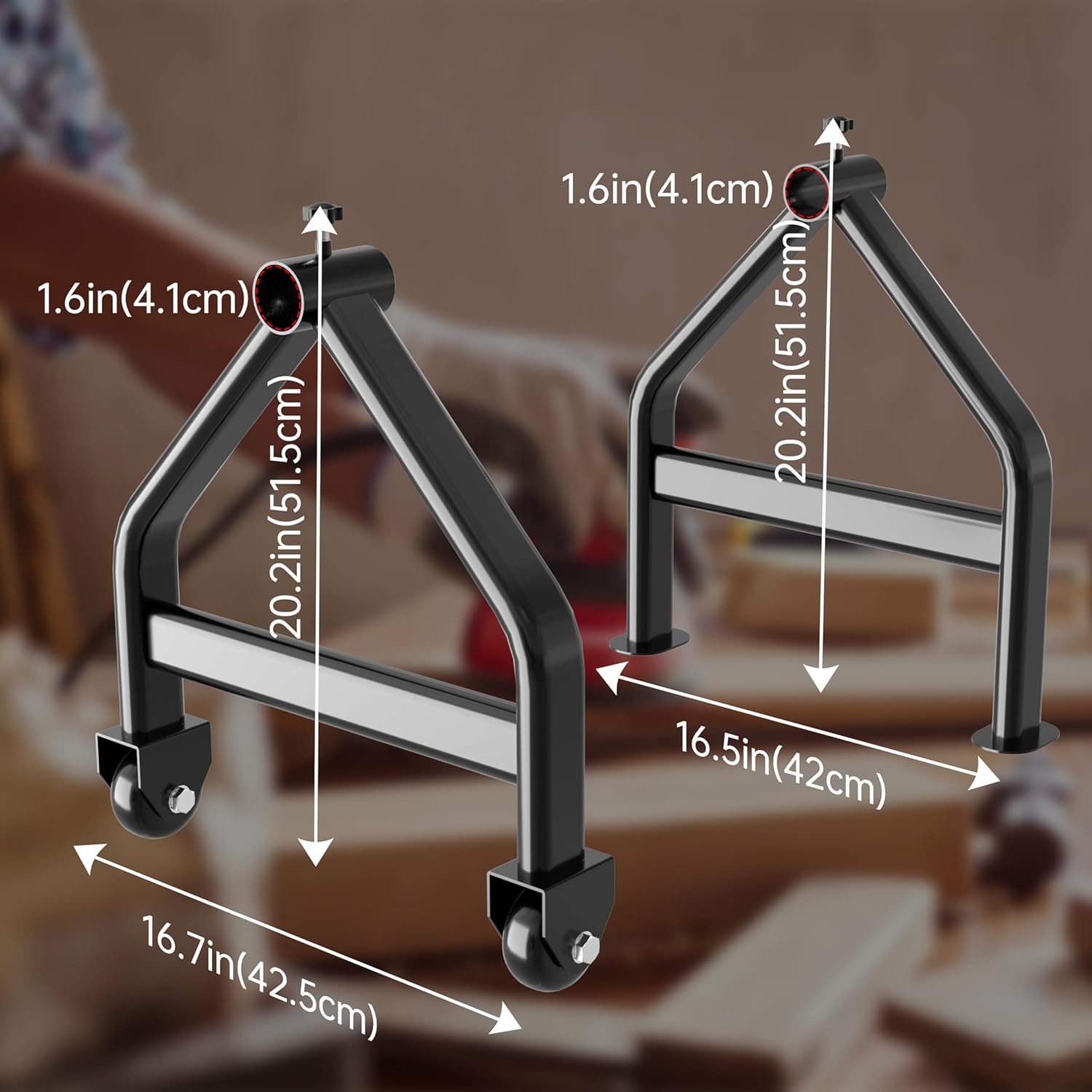 Portable Cable Caddy, Wire Spool Rack for Up to 28" Reels,alloy steel material wire rack dispenser, removable wire spool holder with wheels,250 lbs Capacity(Excluding Spool Bars)