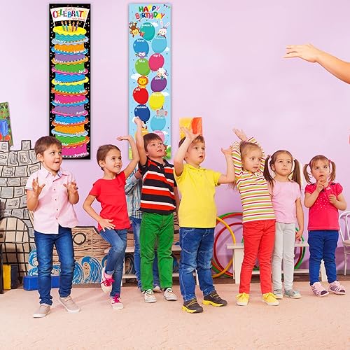 Miniatura 7 de Tabla de pósteres de feliz cumpleaños, decoración de tablón de anuncios de cumpleaños, para celebrar tu cumpleaños, recortes para calendarios,