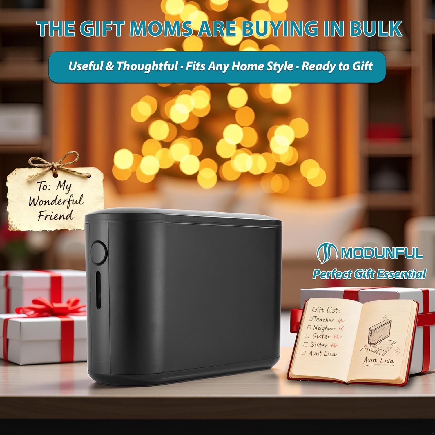 Multifold Paper Towel Dispenser Countertop - Compact Folded Paper Towel Holder for Kitchen/Bathroom, Black Space-Saving Design, Compatible with Marathon Folded Paper Towel - Image 7