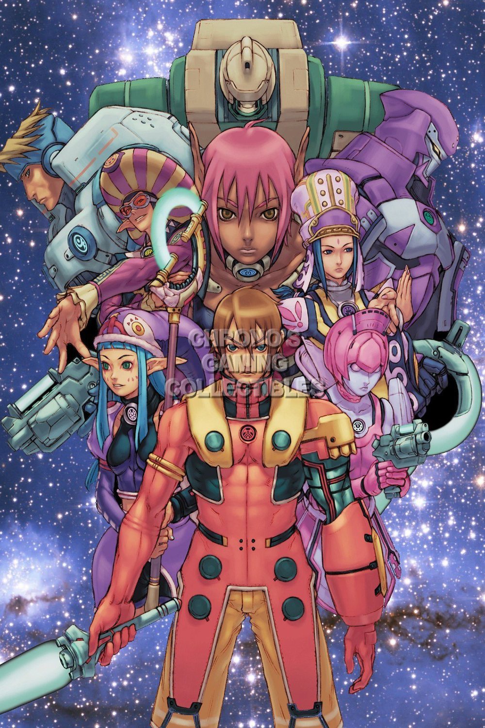 Phantasy Star Online Poster Glossy Finish Made in USA - YEXT092 (16" x 24" (41cm x 61cm))