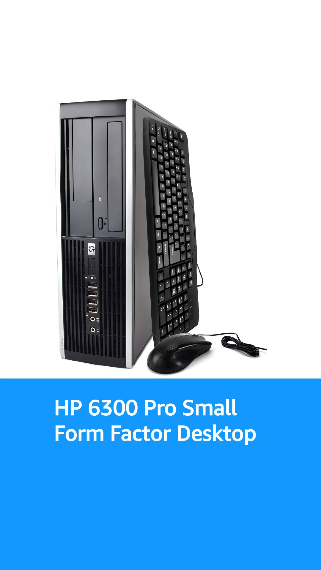 HP 6300 Pro Small Form Factor Business Desktop Computer, Intel