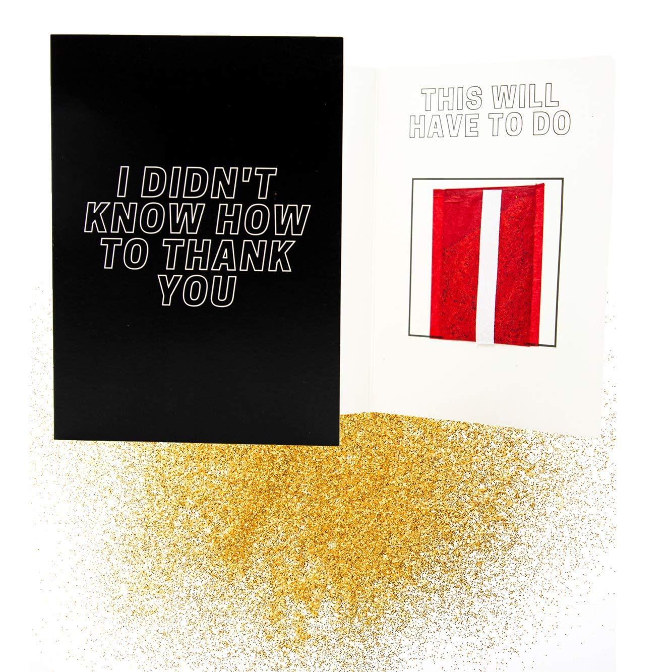Buy Pranks Anonymous Extra Fine Glitter Bomb Trick Greeting Card