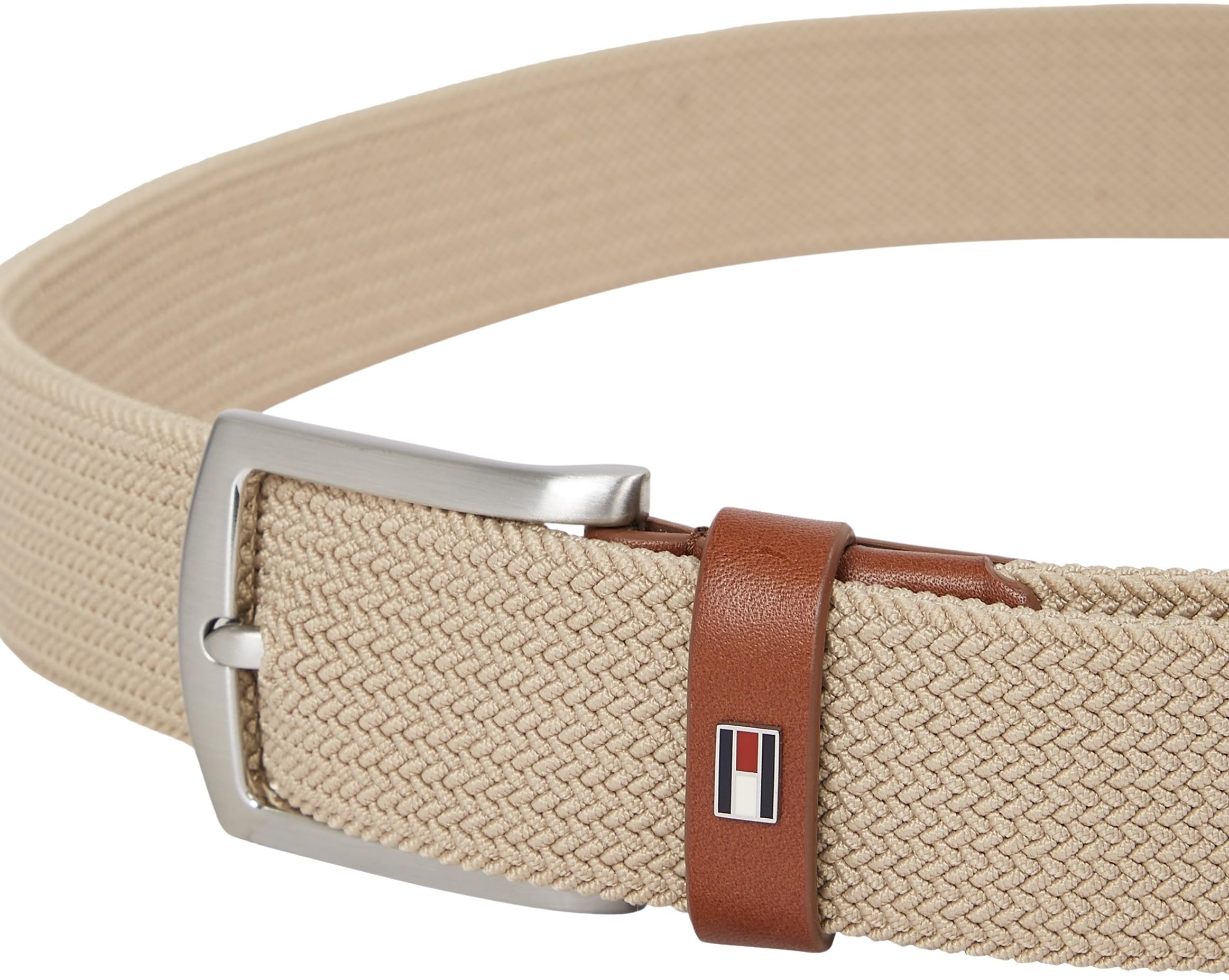 Tommy Hilfiger Herren Gürtel Denton Elastic 3,5 cm Geflochten