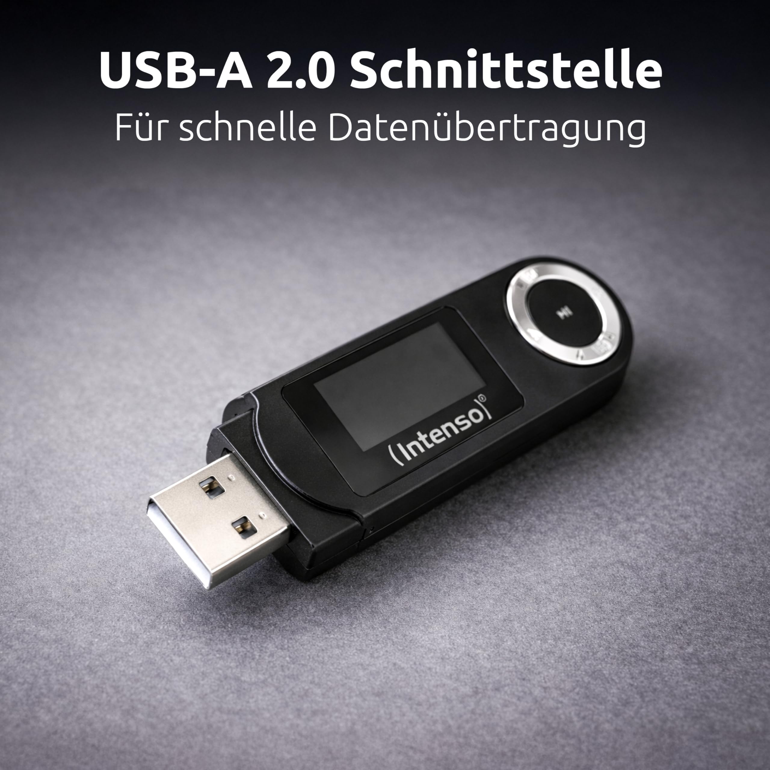 Intenso Odtwarzacz MP3 Music Walker 16 GB, czarny