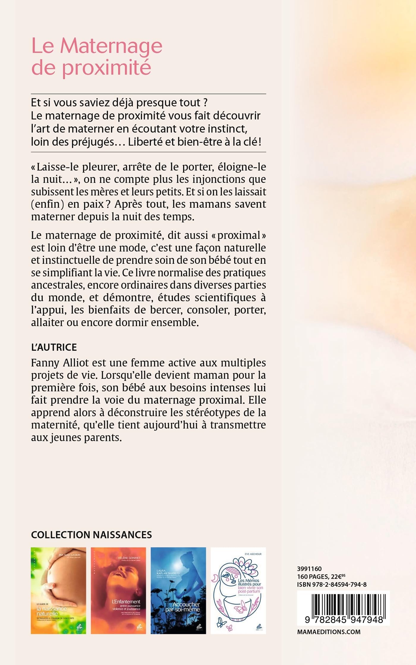 Le Maternage de proximité
