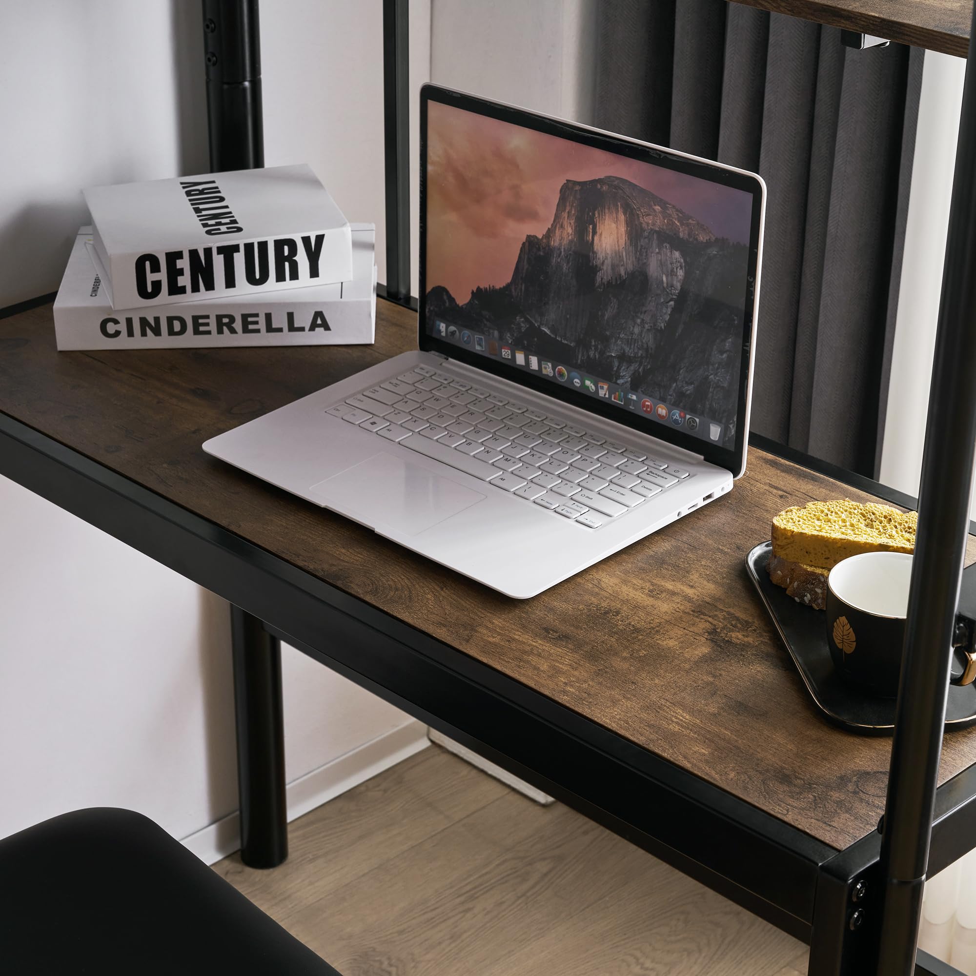 Amazon｜ベッド 机 一体型 ロフトベッド デスク付き 宮棚付き 机付き