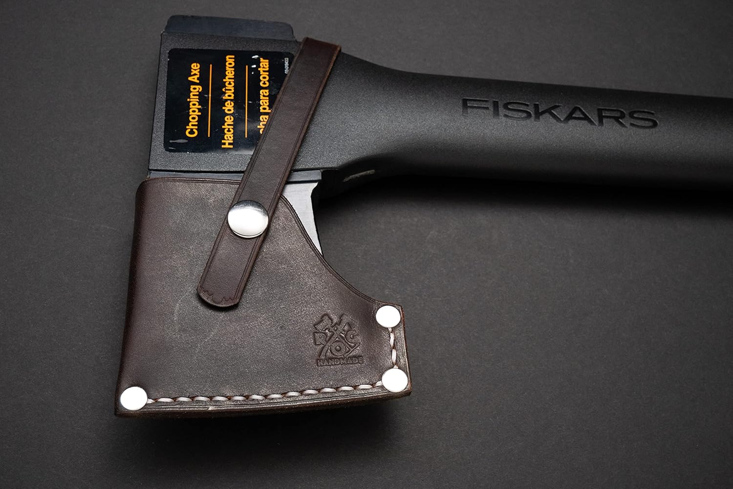 Axe Sheath/Mask/Cover for Fiskars Chopping Axe 28 Inch 375581-1001 (Brown)