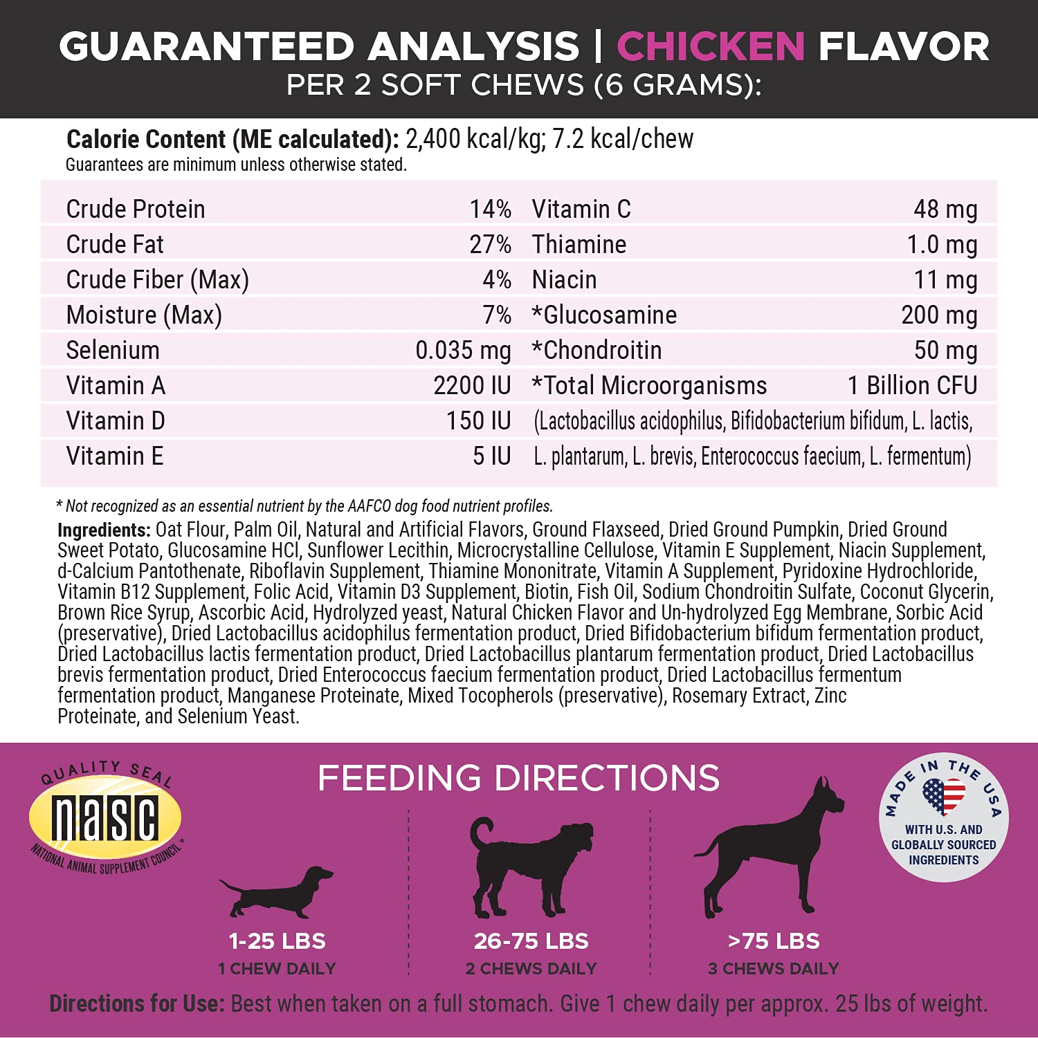 Buy 10 for 1 Dog Multivitamin with Glucosamine Essential Dog Vitamins